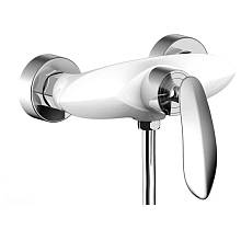 Смеситель для душа Groсenberg GB9001WC, белый/хром